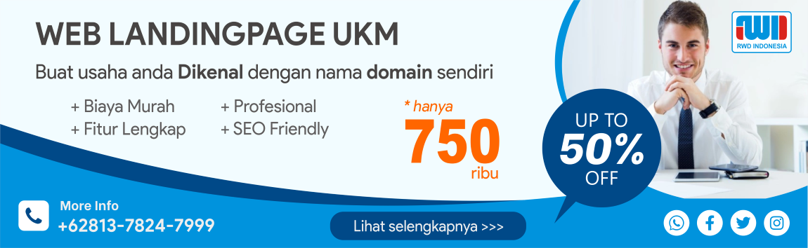 landing page rwd ukm